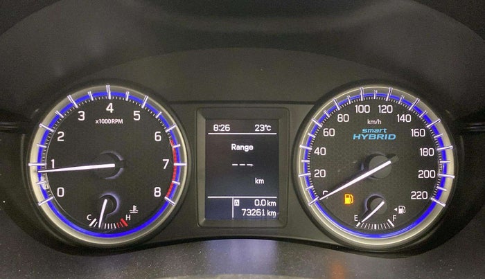 2020 Maruti S Cross ALPHA 1.5, Petrol, Manual, 73,293 km, Odometer Image