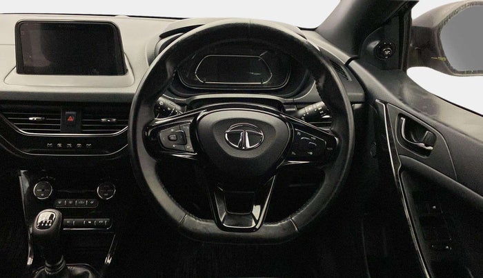 2022 Tata NEXON XZ PLUS DIESEL (L) DARK EDITION, Diesel, Manual, 82,582 km, Steering Wheel Close Up