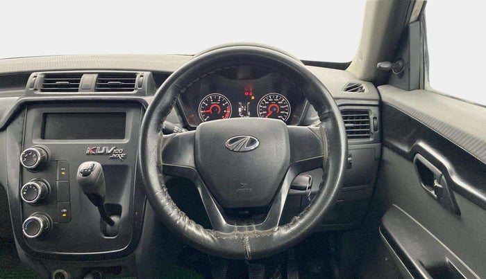 2018 Mahindra KUV 100 NXT K2+ P 6 STR, Petrol, Manual, 41,413 km, Steering Wheel Close Up