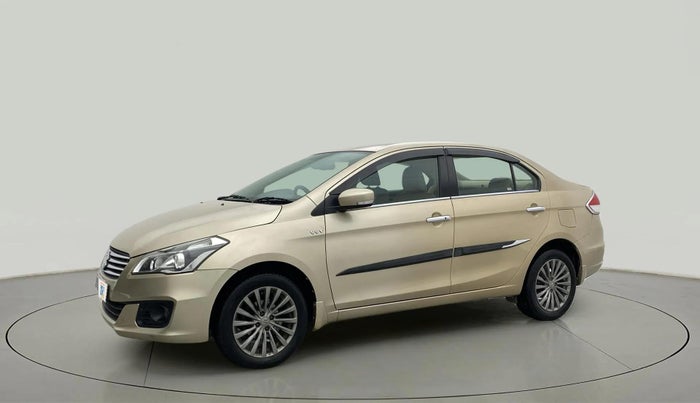 2016 Maruti Ciaz ZXI+, Petrol, Manual, 75,073 km, Left Front Diagonal