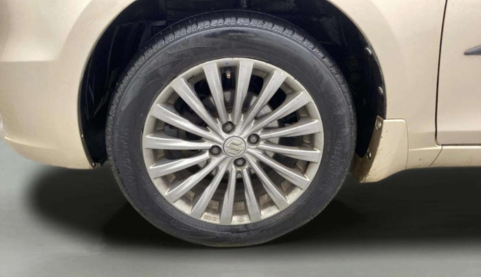 2016 Maruti Ciaz ZXI+, Petrol, Manual, 75,073 km, Left Front Wheel