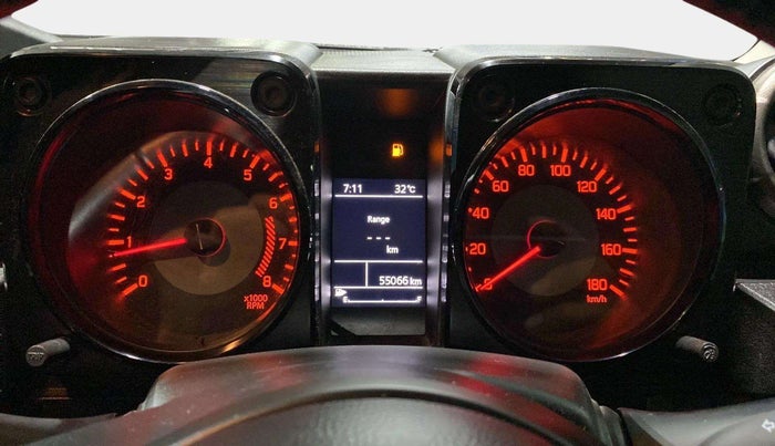 2023 Maruti JIMNY ALPHA ALL GRIP PRO MT, Petrol, Manual, 55,067 km, Odometer Image