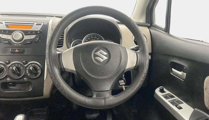 2016 Maruti Wagon R 1.0 VXI AMT, Petrol, Automatic, 1,01,288 km, Steering Wheel Close Up