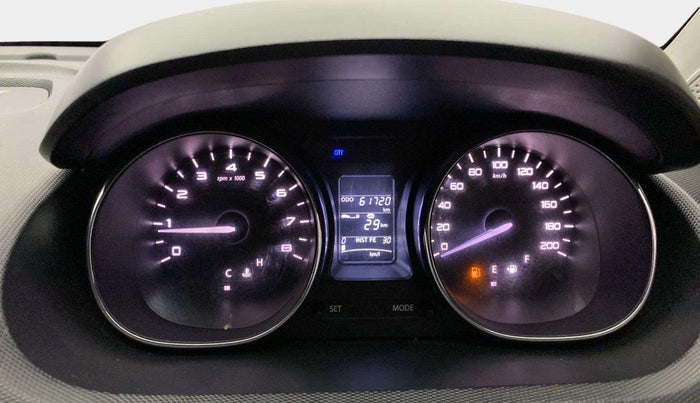 2018 Tata Tiago XZ PETROL, Petrol, Manual, 61,697 km, Odometer Image