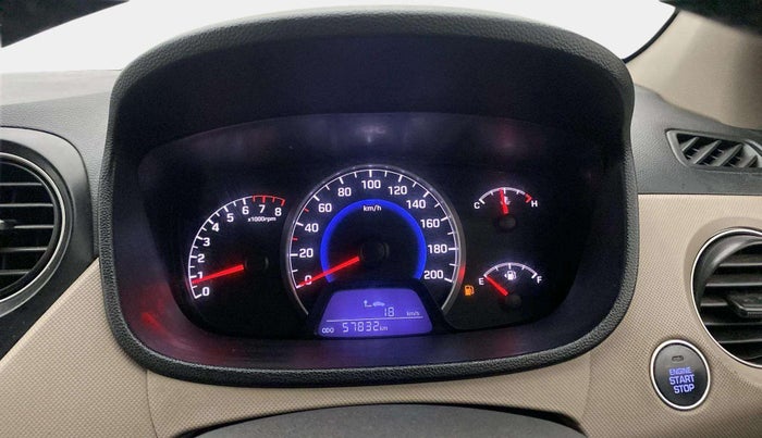 2015 Hyundai Grand i10 ASTA (O) 1.2 KAPPA VTVT, Petrol, Manual, 57,786 km, Odometer Image