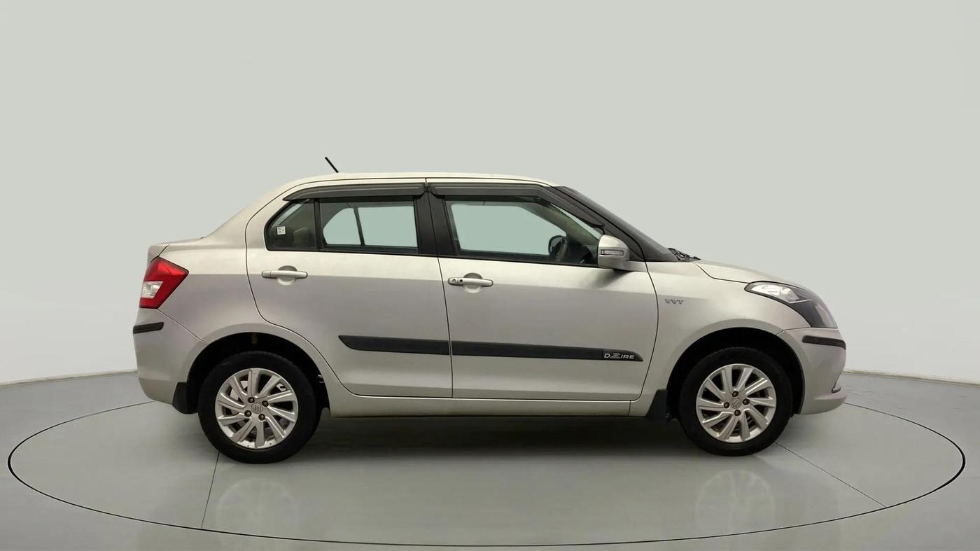 2015 Maruti Swift Dzire ZXI, Petrol, Manual, 83,575 km, Right Side View