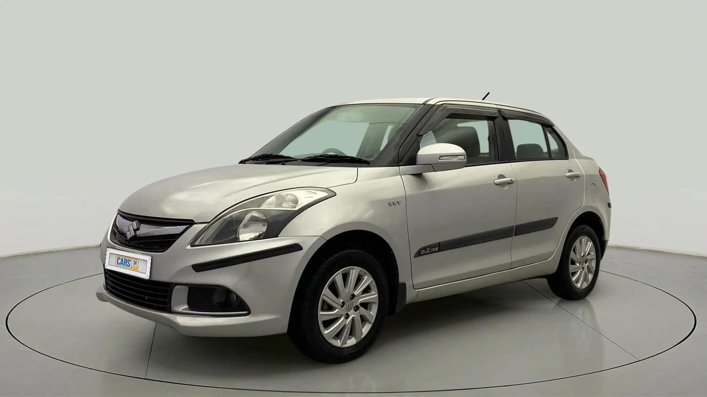 2015 Maruti Swift Dzire ZXI, Petrol, Manual, 83,575 km, Left Front Diagonal