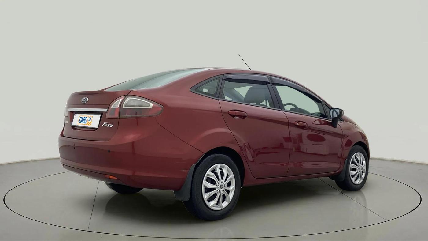 2013 Ford Fiesta STYLE DIESEL, Diesel, Manual, 92,219 km, Right Back Diagonal