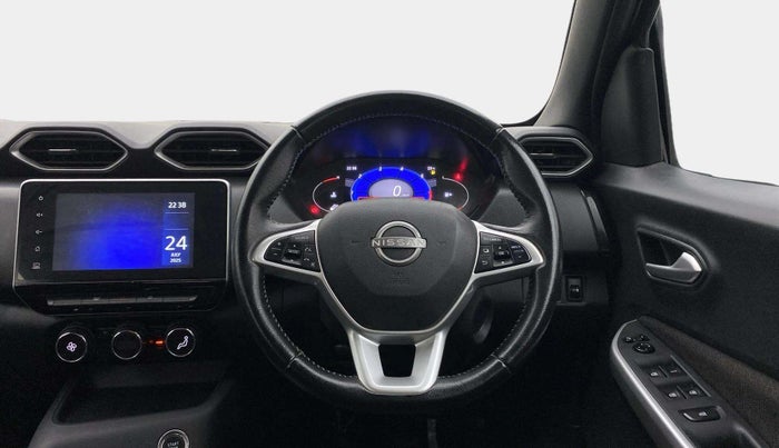 2021 Nissan MAGNITE XV PREMIUM DUAL TONE, Petrol, Manual, 18,462 km, Steering Wheel Close Up
