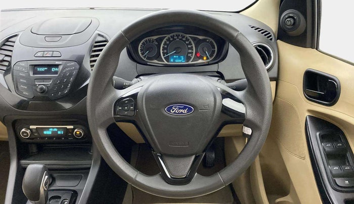 2015 Ford Figo Aspire TITANIUM 1.5 PETROL AT, Petrol, Automatic, 63,405 km, Steering Wheel Close Up