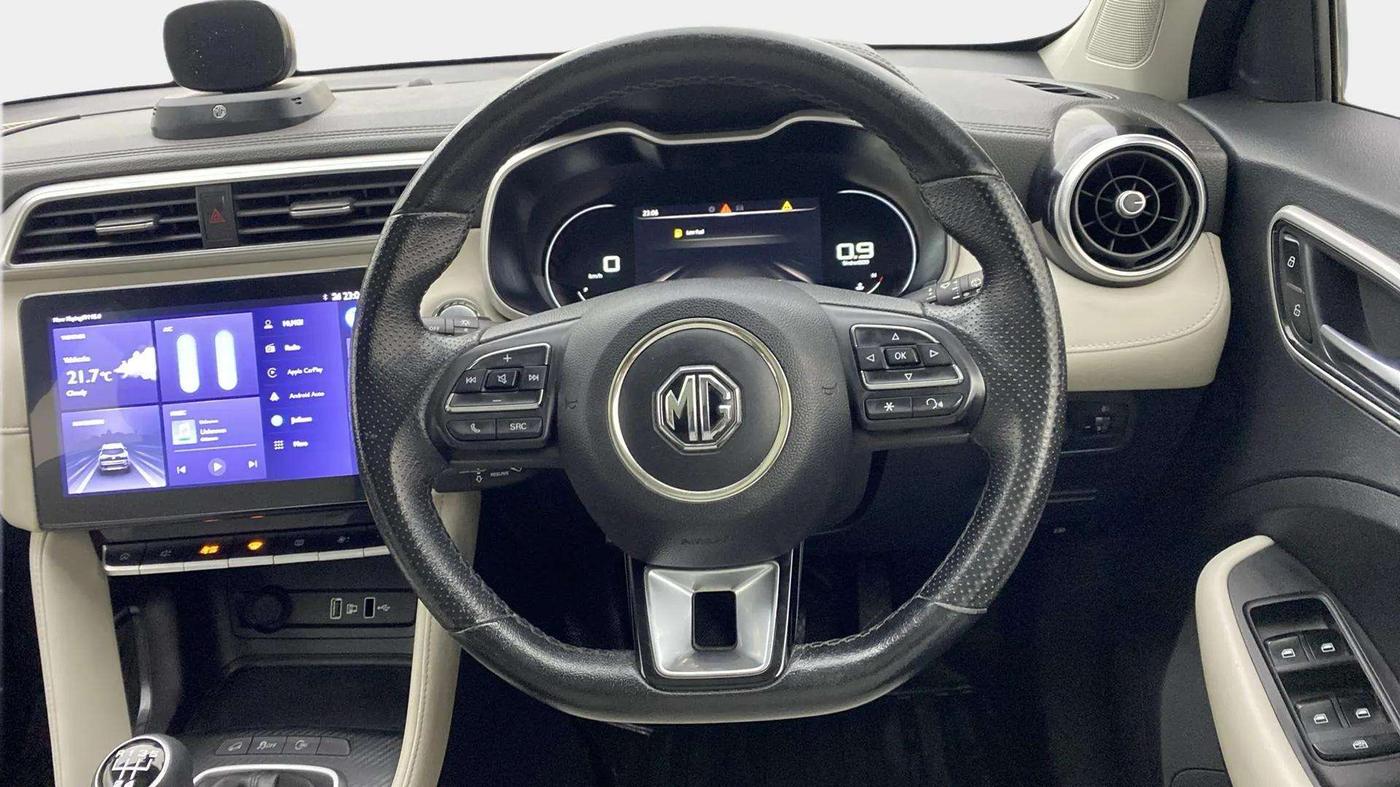 2021 MG ASTOR SHARP 1.5 MT, Petrol, Manual, 62,556 km, Steering Wheel Close Up