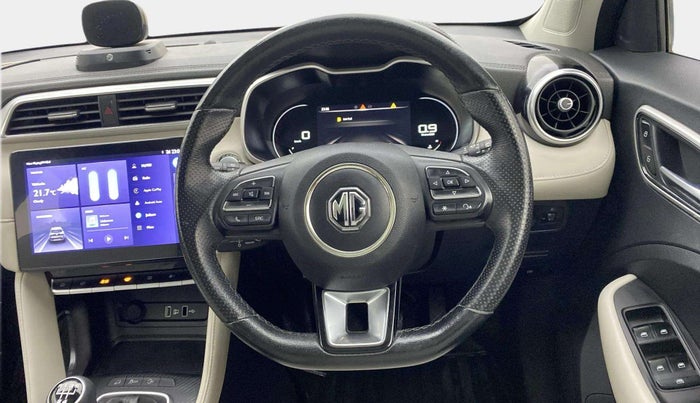 2021 MG ASTOR SHARP 1.5 MT, Petrol, Manual, 62,556 km, Steering Wheel Close Up