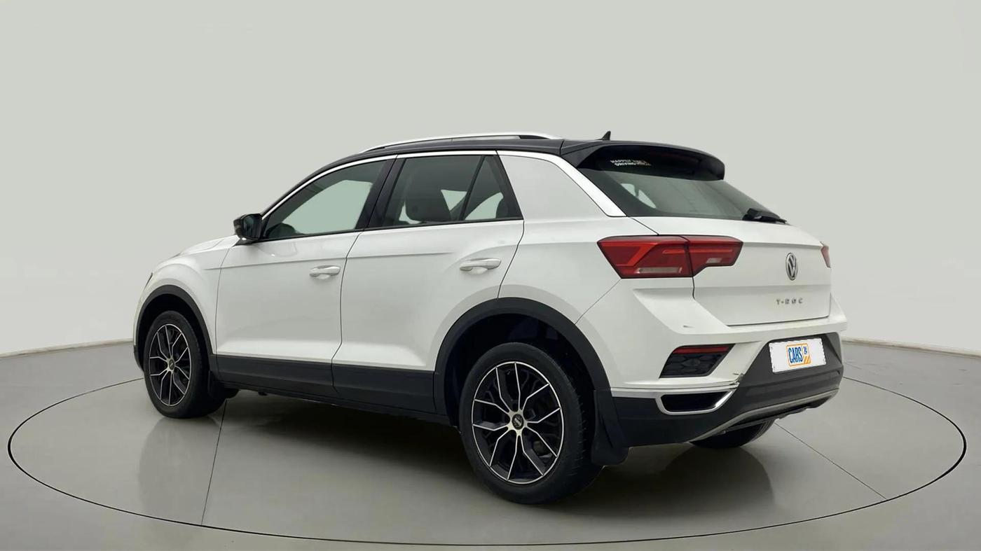 2019 Volkswagen T-ROC 1.5 TSI AT, Petrol, Automatic, 1,00,466 km, Left Back Diagonal