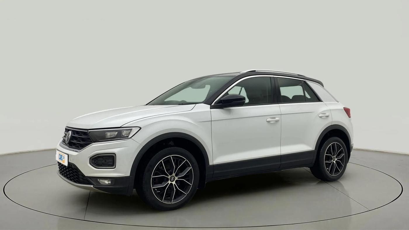 2019 Volkswagen T-ROC 1.5 TSI AT, Petrol, Automatic, 1,00,466 km, Left Front Diagonal