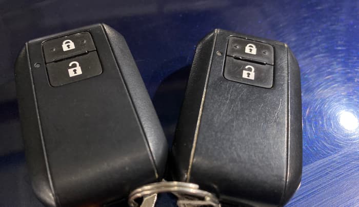 2023 Maruti Grand Vitara ZETA SMART HYBRID, Petrol, Manual, 38,489 km, Key Close Up