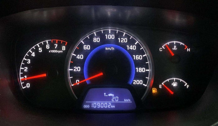 2016 Hyundai Grand i10 MAGNA 1.2 KAPPA VTVT, Petrol, Manual, 1,08,930 km, Odometer Image