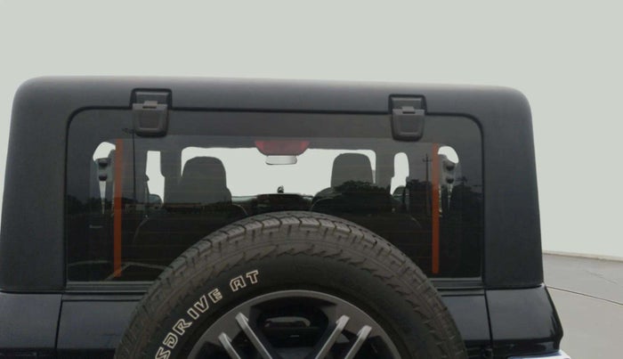 2023 Mahindra Thar LX D HT 2WD MT, Diesel, Manual, 49,278 km, Rear Windshield