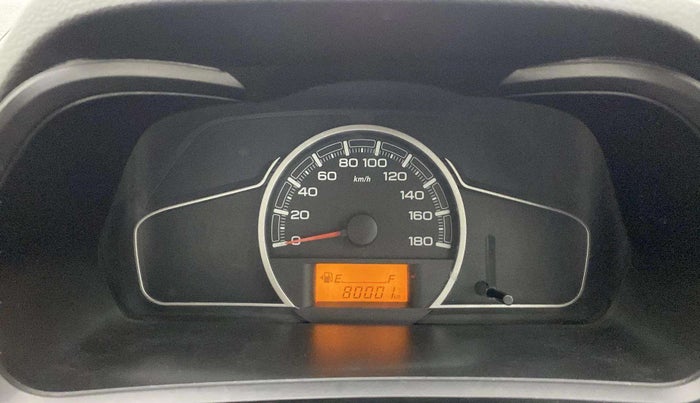 2021 Maruti Alto VXI, Petrol, Manual, 79,957 km, Odometer Image