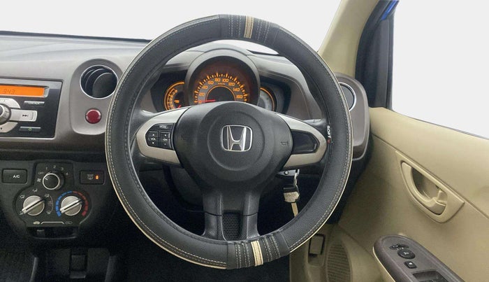 2013 Honda Brio S MT, Petrol, Manual, 86,933 km, Steering Wheel Close Up