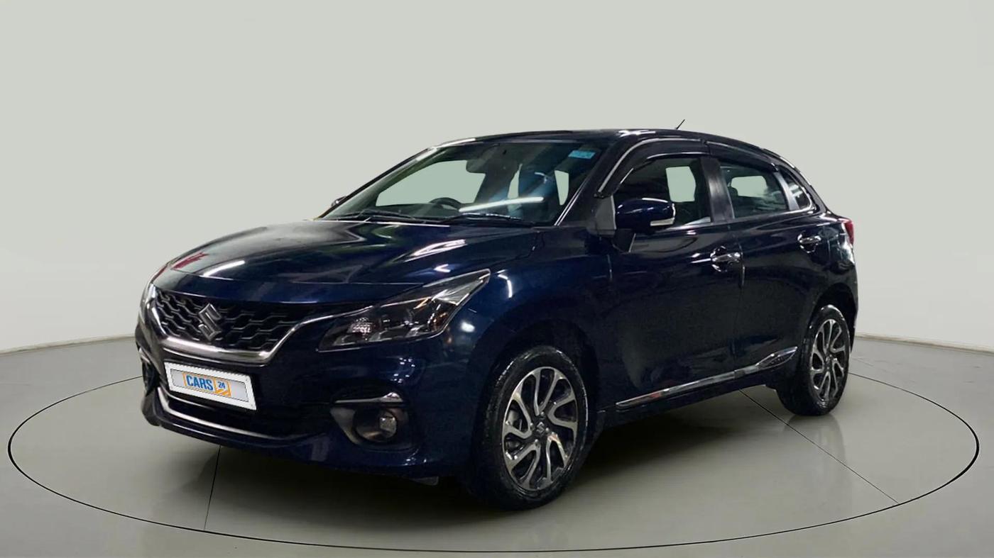 2023 Maruti Baleno ALPHA 1.2 AGS, Petrol, Automatic, 18,373 km, Left Front Diagonal