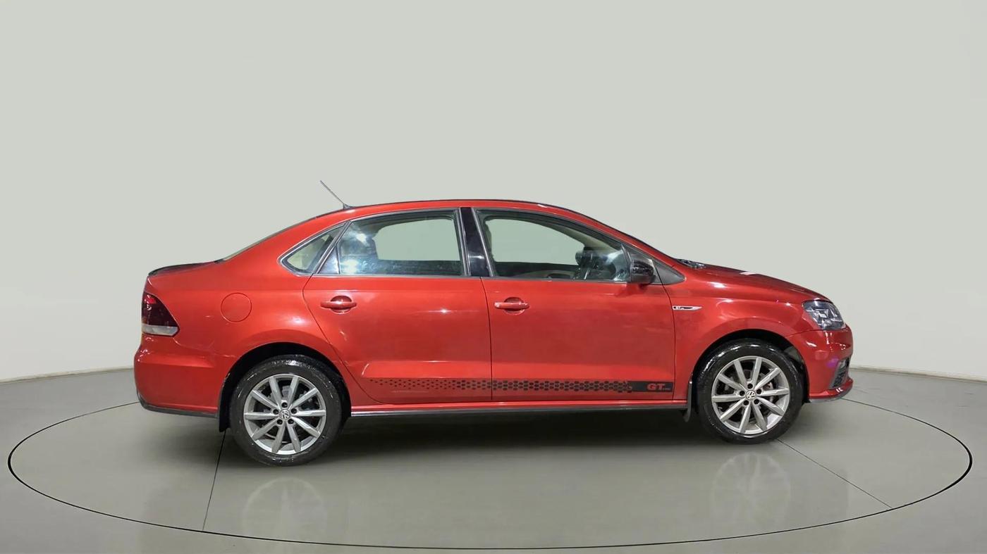 2019 Volkswagen Vento 1.2 TSI HIGHLINE PLUS AT, Petrol, Automatic, 83,259 km, Right Side View