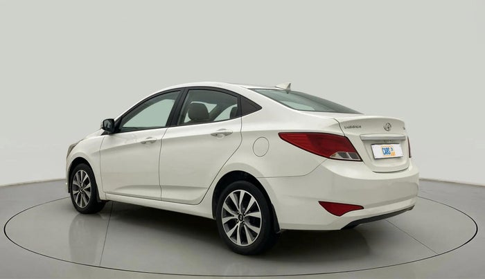 2016 Hyundai Verna 1.6 VTVT SX, Petrol, Manual, 55,733 km, Left Back Diagonal