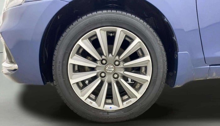 2018 Maruti Ciaz ALPHA  AT 1.5 SHVS PETROL, Petrol, Automatic, 24,724 km, Left Front Wheel