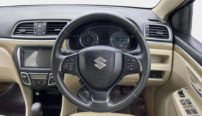 2018 Maruti Ciaz ALPHA  AT 1.5 SHVS PETROL, Petrol, Automatic, 24,724 km, Steering Wheel Close Up