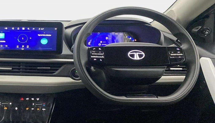 2024 Tata NEXON CREATIVE + SUNROOF AMT 1.5 DIESEL, Diesel, Automatic, 8,346 km, Steering Wheel Close Up