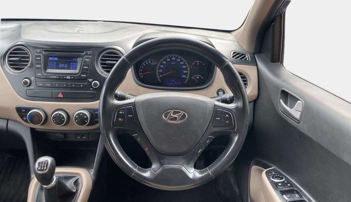 2014 Hyundai Grand i10 ASTA (O) 1.2 KAPPA VTVT, Petrol, Manual, 47,976 km, Steering Wheel Close Up