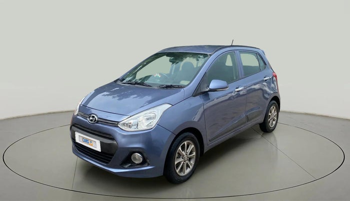 2014 Hyundai Grand i10 ASTA (O) 1.2 KAPPA VTVT, Petrol, Manual, 47,976 km, Left Front Diagonal