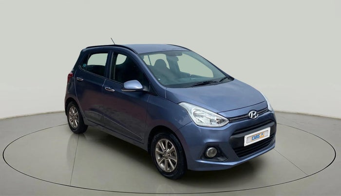 2014 Hyundai Grand i10 ASTA (O) 1.2 KAPPA VTVT, Petrol, Manual, 47,976 km, Right Front Diagonal