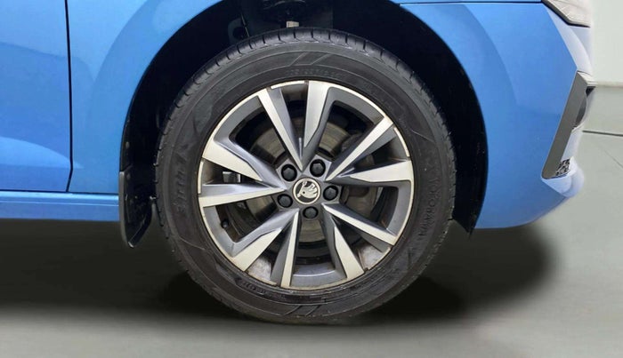 2022 Skoda SLAVIA STYLE 1.0L TSI AT, Petrol, Automatic, 59,497 km, Right Front Wheel