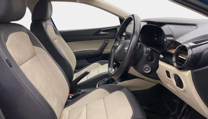 2022 Skoda SLAVIA STYLE 1.0L TSI AT, Petrol, Automatic, 59,497 km, Right Side Front Door Cabin
