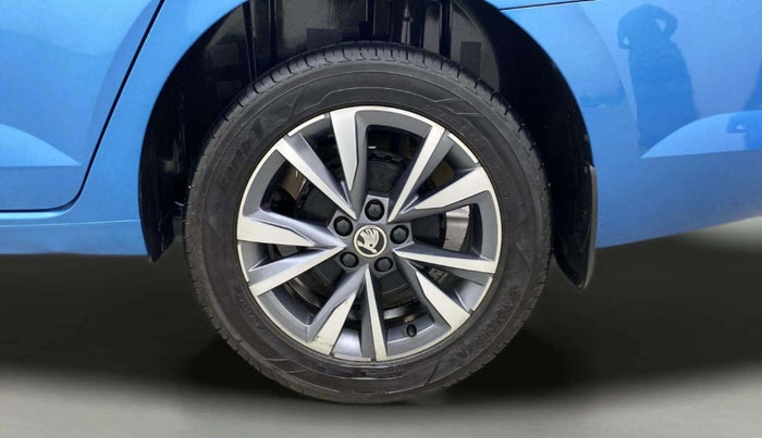2022 Skoda SLAVIA STYLE 1.0L TSI AT, Petrol, Automatic, 59,497 km, Left Rear Wheel