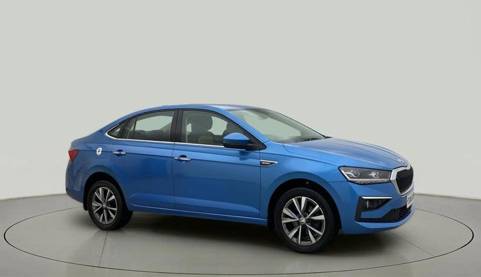 2022 Skoda SLAVIA STYLE 1.0L TSI AT, Petrol, Automatic, 59,497 km, Right Front Diagonal