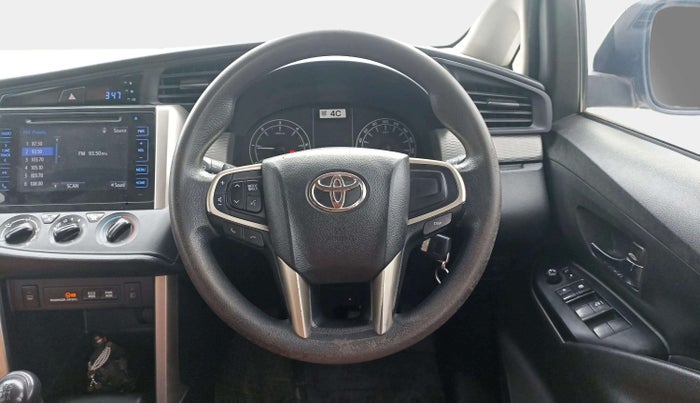 2019 Toyota Innova Crysta 2.4 GX 8 STR, Diesel, Manual, 1,42,982 km, Steering Wheel Close Up