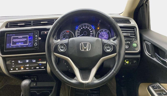 2018 Honda City 1.5L I-VTEC ZX CVT, CNG, Automatic, 1,10,088 km, Steering Wheel Close Up