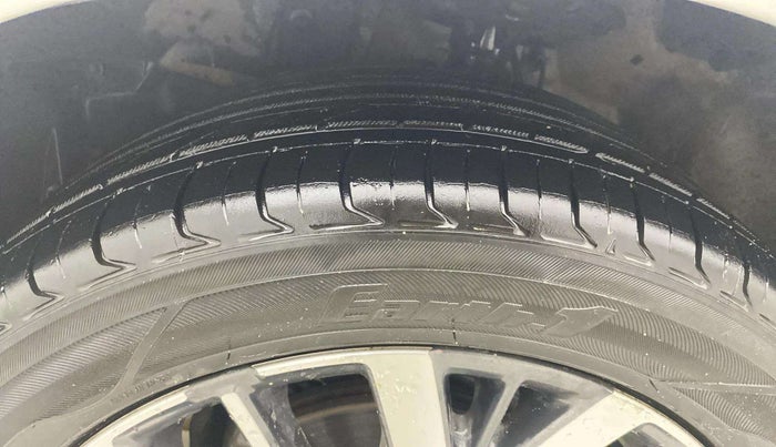 2018 Honda City 1.5L I-VTEC ZX CVT, CNG, Automatic, 1,10,088 km, Left Front Tyre Tread
