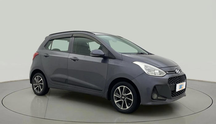 2017 Hyundai Grand i10 SPORTZ AT 1.2 KAPPA VTVT, Petrol, Automatic, 1,47,569 km, Right Front Diagonal