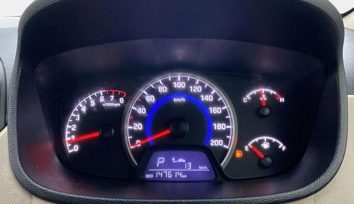 2017 Hyundai Grand i10 SPORTZ AT 1.2 KAPPA VTVT, Petrol, Automatic, 1,47,569 km, Odometer Image