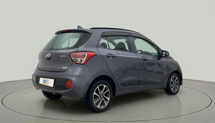 2017 Hyundai Grand i10 SPORTZ AT 1.2 KAPPA VTVT, Petrol, Automatic, 1,47,569 km, Right Back Diagonal
