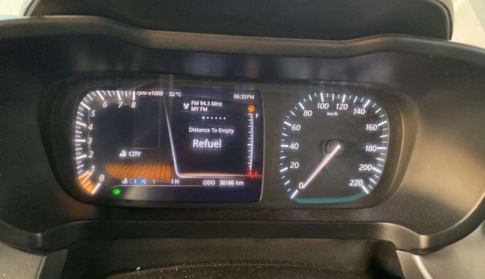 2022 Tata ALTROZ XZ PLUS PETROL, Petrol, Manual, 36,180 km, Odometer Image
