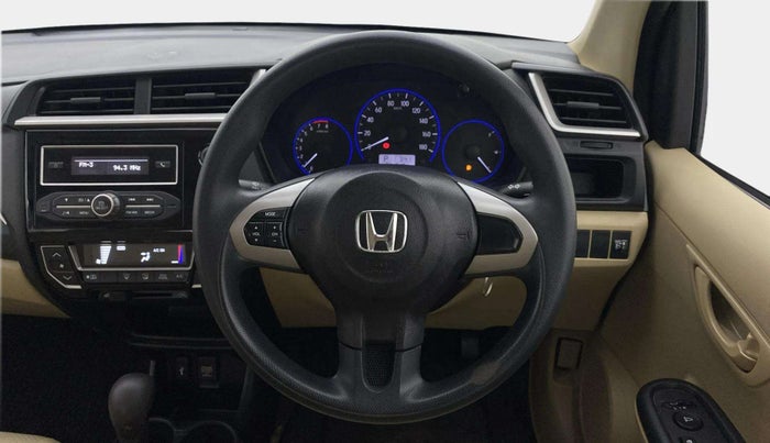 2017 Honda Amaze 1.2L I-VTEC S AT OPT, Petrol, Automatic, 34,819 km, Steering Wheel Close Up