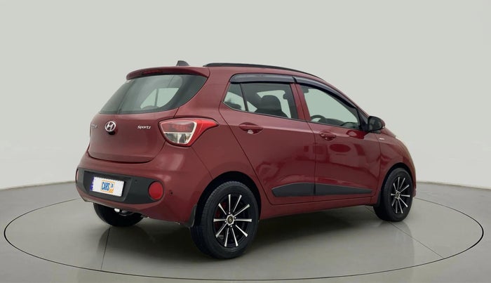2018 Hyundai Grand i10 SPORTZ AT 1.2 KAPPA VTVT, Petrol, Automatic, 54,825 km, Right Back Diagonal