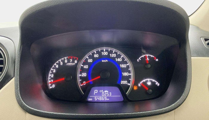 2018 Hyundai Grand i10 SPORTZ AT 1.2 KAPPA VTVT, Petrol, Automatic, 54,825 km, Odometer Image