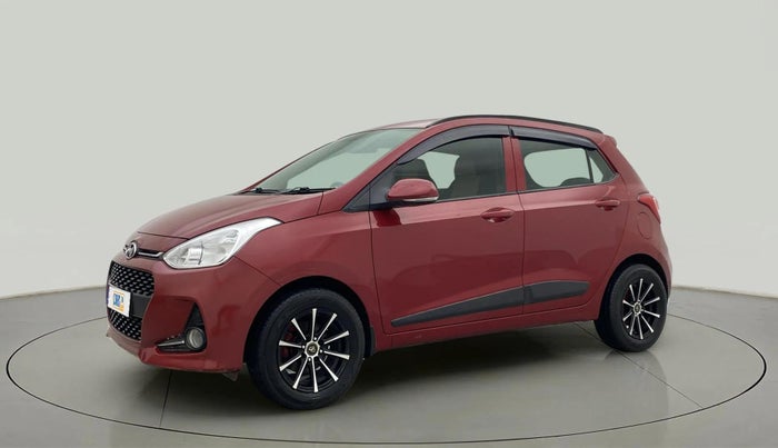 2018 Hyundai Grand i10 SPORTZ AT 1.2 KAPPA VTVT, Petrol, Automatic, 54,825 km, Left Front Diagonal