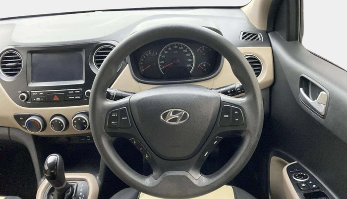 2018 Hyundai Grand i10 SPORTZ AT 1.2 KAPPA VTVT, Petrol, Automatic, 54,825 km, Steering Wheel Close Up