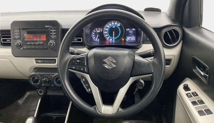 2017 Maruti IGNIS DELTA 1.2 AMT, Petrol, Automatic, 74,560 km, Steering Wheel Close Up