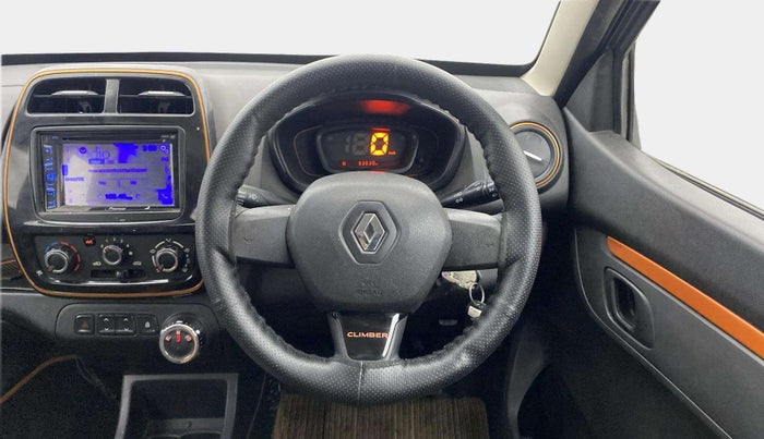 2017 Renault Kwid CLIMBER 1.0 AMT, Petrol, Automatic, 53,682 km, Steering Wheel Close Up